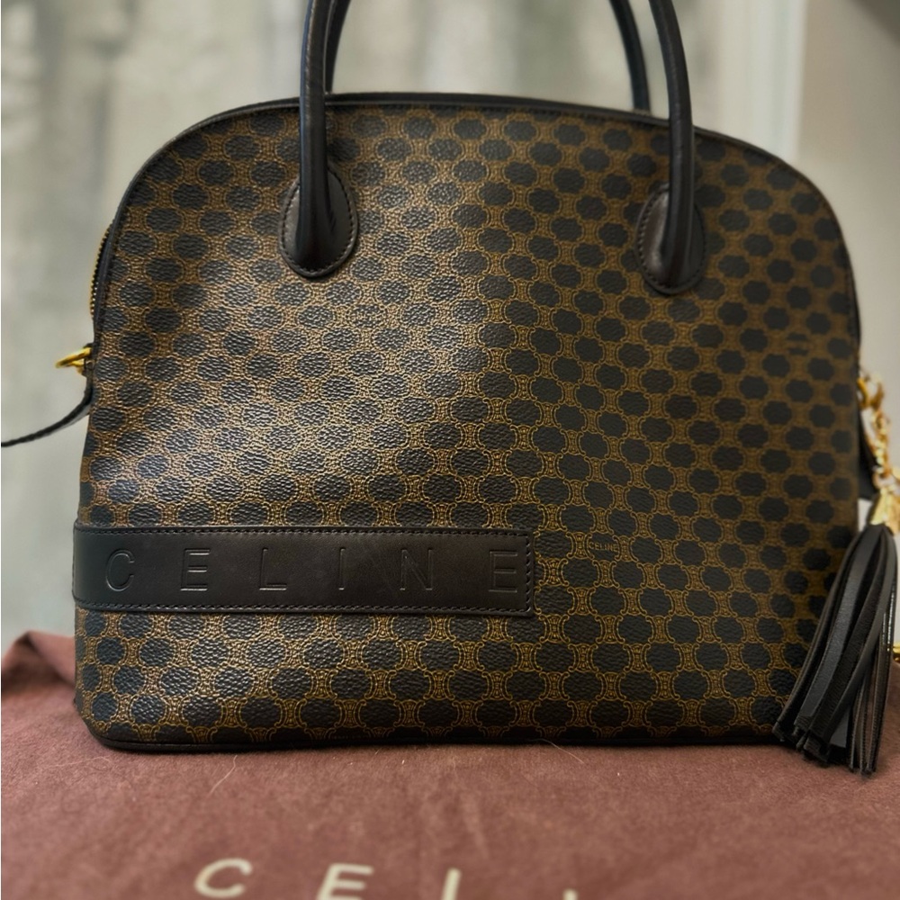 Céline Macadam Boston Bag - Picture 2 of 12